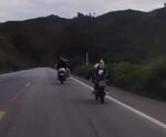 Vídeo mostra motociclistas realizando manobras arriscadas na BR-262