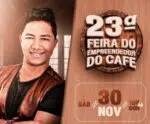 23ª Feira do Empreendedor do Café acontece neste sábado em Alegre