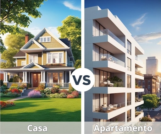 Apartamento vs. Casa: Qual opção se encaixa no seu estilo de vida?