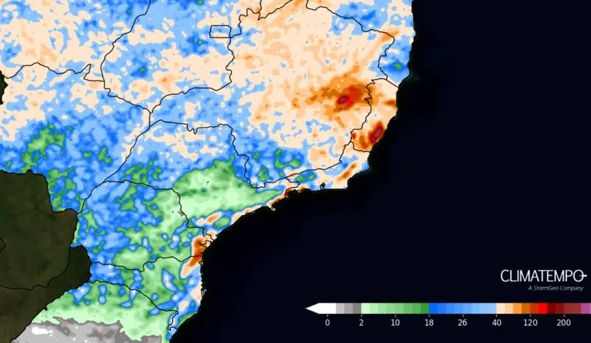 Foto: Reprodução/Climatempo