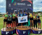 Capixabas vencem a 3ª etapa do Circuito Brasileiro de vôlei de praia