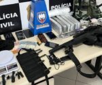 Operação apreende armas e muitas drogas em Castelo