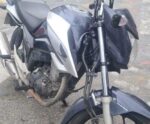 Motocicleta clonada é apreendida no Centro de Cachoeiro; confira