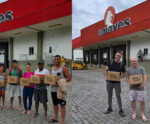 Uniaves celebra com colaboradores: mais de mil cestas de Natal distribuem sabor e reconhecimento