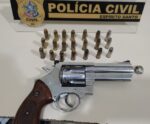 PC prende homem por porte ilegal de arma de fogo no Espírito Santo