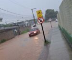 Cachoeiro: imagens mostram alagamentos em ruas do bairro Aeroporto