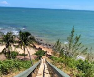 Escada praia da Rosa, Marataízes