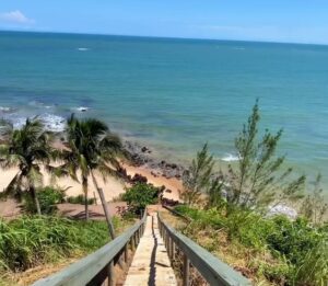 Escada praia da Rosa, Marataízes