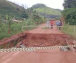 Ponte cai e deixa comunidades isoladas no Sul do Espírito Santo