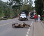 Urgente! Motociclista se envolve em grave acidente no Caparaó 