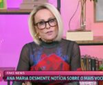 Ana Maria Braga nega ao vivo que o ‘Mais Você’ irá acabar em 2025