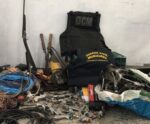 Cachoeiro: GCM apreende arma de fogo e fios de cobre em residência