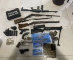 PC apreende armas e munições durante operação em cidade do ES