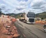 Tráfego para caminhões é liberado na rodovia ES-185, no Sul do ES