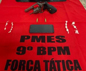 arma e drogas em Cachoeiro