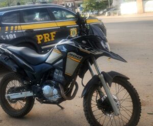 PRF recupera motocicleta roubada em cidade do Espírito Santo moto roubada em Ibatiba