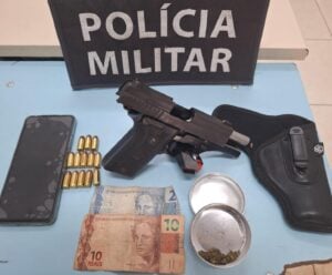 Porte ilegal de arma de fogo no Caparaó