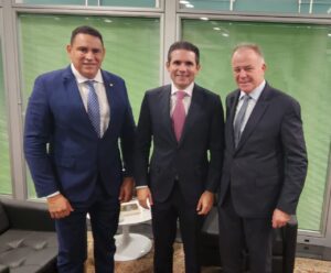Casagrande se reúne com presidente da Câmara dos Deputados