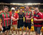 Empresários capixabas marcaram presença em jogo do Rio Branco-VN