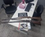 Idoso é preso por porte ilegal de armas em cidade do Sul do ES