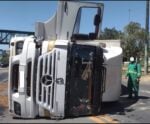 Acidente envolvendo veículos causa transtornos na BR-101