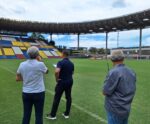 FIFA visita Kleber Andrade para Copa do Mundo Feminina de 2027