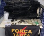 PM apreende 94 tabletes de maconha em residência desocupada no ES