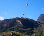 Cidade do ES abriga o maior circuito de tirolesas da América Latina