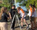 Escola de Afonso Cláudio promove observação de astros