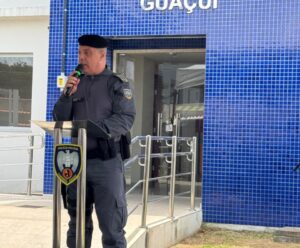 Comandante-Geral da PMES visita Guaçuí e destaca ações de segurança segurança guaçui