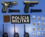 Indivíduos são presos com armas de fogo em São Mateus