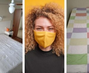 “Colchas do Bem” transforma máscaras em calor humano Instituto PEB transforma máscaras da pandemia em colchas do bem, unindo esporte e assistência social na Serra, ES. Conheça a história