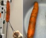 Homem é hospitalizado após introduzir cenoura de 20 cm no ânus
