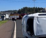 Tragédia: mulher morre ao ser ejetada de veículo em Chapecó