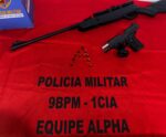 Cachoeiro: PM apreende armas durante ocorrência de violência doméstica