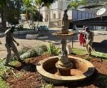 Guaçuí resgata fonte histórica em cascata na Praça da Matriz