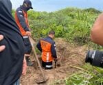 VÍDEO | Polícia Civil encontra corpo enterrado em praia de Vila Velha