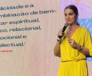 Flávia da Veiga leva ‘ciência da felicidade’ ao Seminário de Saúde em Guaçuí