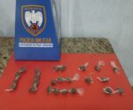 PM apreende 24 buchas de maconha durante patrulhamento em Mimoso