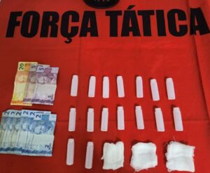 PM combate tráfico de drogas no carnaval em Mimoso do Sul