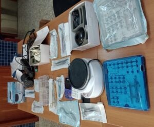 PC de Rio Novo do Sul recupera material furtado em consultório itens recuperados em mimoso do sul