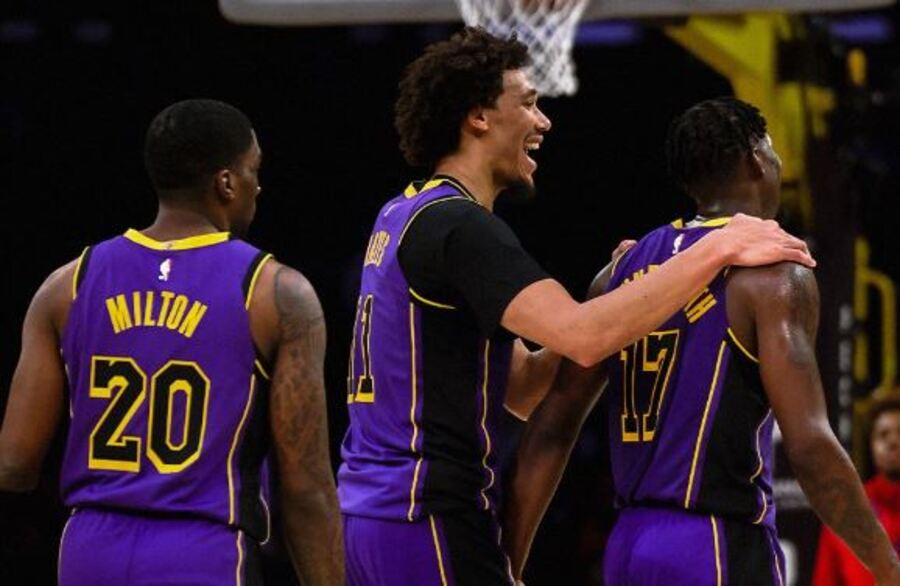 Foto: Reprodução/Instagram/@lakers Foto: Reprodução/Instagram/@lakers