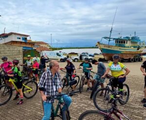 Marataízes comemora Dia Mundial da Água com passeio ciclístico passeio ciclistico marataízes