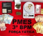 Homem é preso com drogas em Jerônimo Monteiro