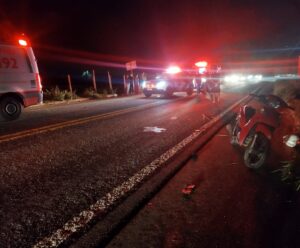 Motociclista fica ferido ao atropelar capivara em Rive acidente em rive