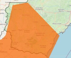 Atenção! Inmet faz novo alerta de chuvas perigosas no Espírito Santo alerta inmet