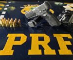 PRF apreende duas armas em 20 minutos na BR-101 no Espírito Santo