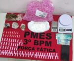 PM encontra vasta quantidade de drogas dentro de casa em Guaçuí