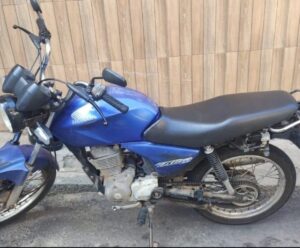GCM apreende motocicleta com chassi raspado em Cachoeiro