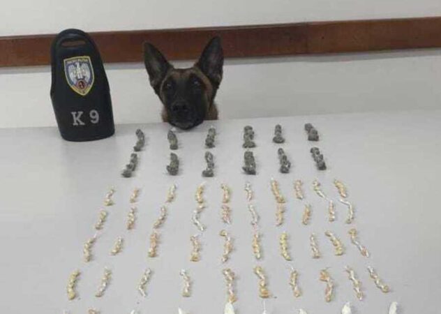 Apreensão de drogas em Guaçuí
